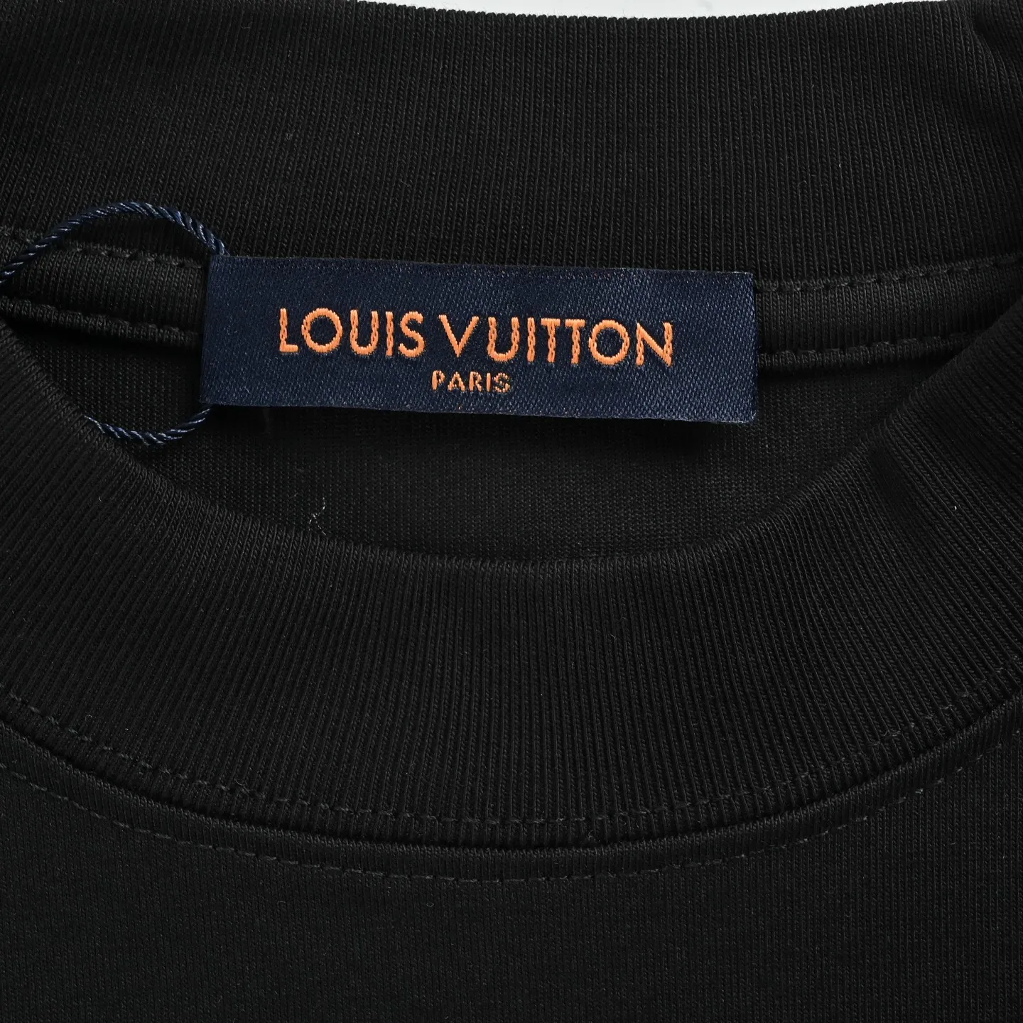 Louis Vuitton/Louis Vuitton 26ss cloud old flower patch embroidered short sleeves
